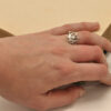 Bague pelta Taillandier joaillier