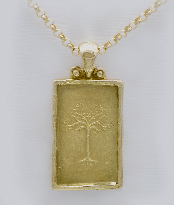Médaille arbre elfique