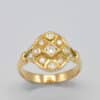 Bague croisée