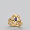 Bague croisée