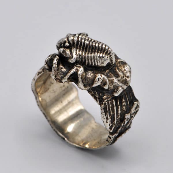 Bague trilobite