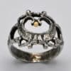 Bague Aetius argent or