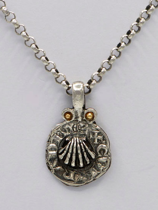 Médaille coquille Saint-Jacques