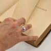 Solitaire-dinosaure-or-blanc-diamant-naturel-Taillandier-joaillier