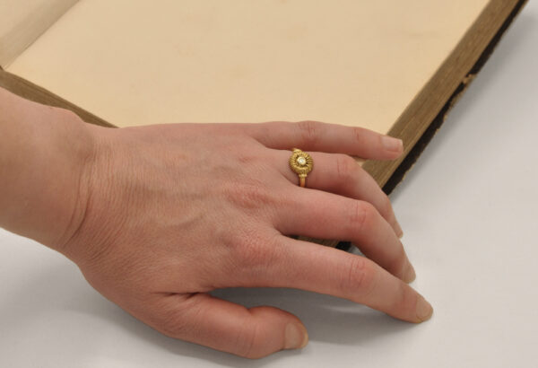 Bague corail or diamant naturel Taillandier