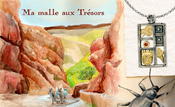 Ma malle aux trésors saphir orange – Image 2