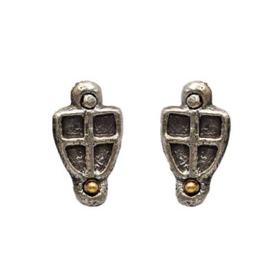 Boucles d'oreilles croix de Savoie