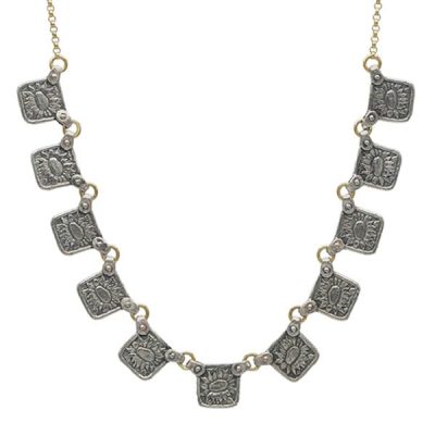 Collier-tournesol-or-argent-Taillandier-joaillier