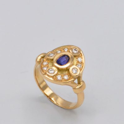 Bague croisée