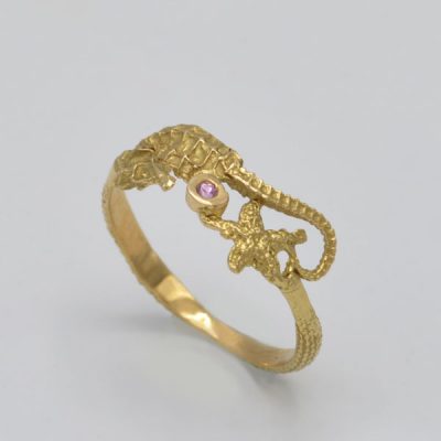 Bague hippocampe