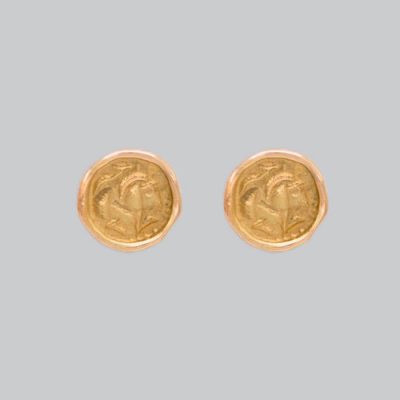 Boucles d’ Oreilles cheval scythe